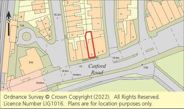 Lot: 22 - ENTIRE VACANT FREEHOLD BUILDING COMPRISING BASEMENT, COMMERCIAL UNIT AND UPPER PARTS -